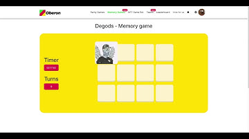 Oberon DeGods Memory Game 006