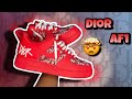 DIOR CUSTOM AIR FORCE 1!