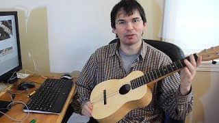 Unorthodox ukulele build, start to finish.