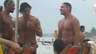 Puerto Vallarta - Men Hanging Out On Beach