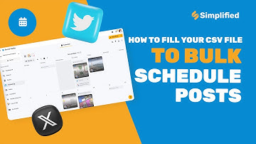 How to fill your CSV file to bulk schedule posts to X (former Twitter)