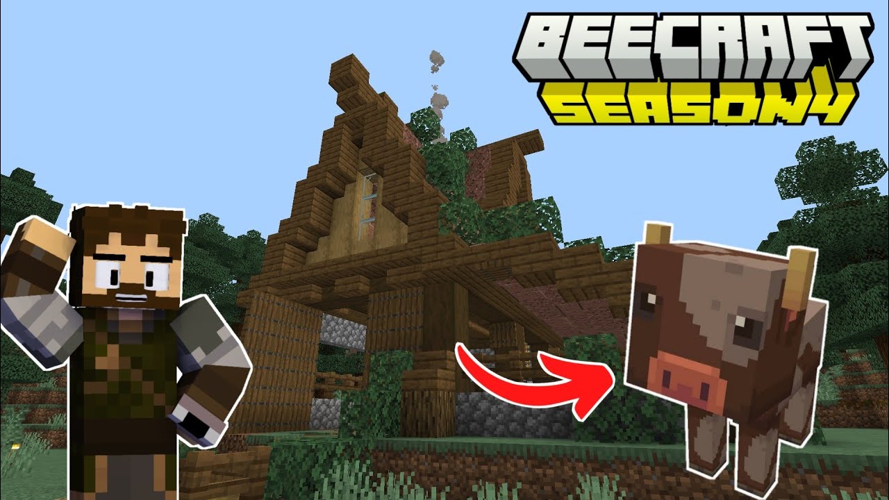 BeeCraft SMP S4: Animal Barn |#04 Minecraft Tagalog - YouTube