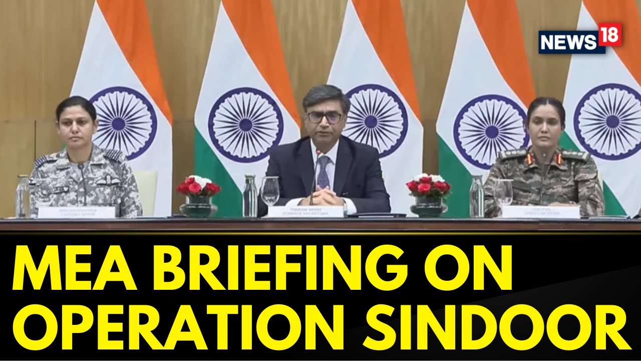 Pakistan R Mea MEA Briefing : India Responds to Pakistan's Claims: Terrorism, Treaties ...