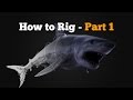 How to rig in Maya - Shark Part 1