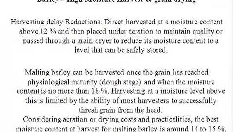 Agronomy 2 ALM210 Lecture 5 part 3