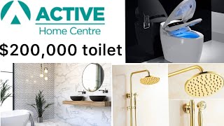 Bathroom Renovation Shopping at Active Home Centre | Tiles, Mirrors, Marble, Smart toilets