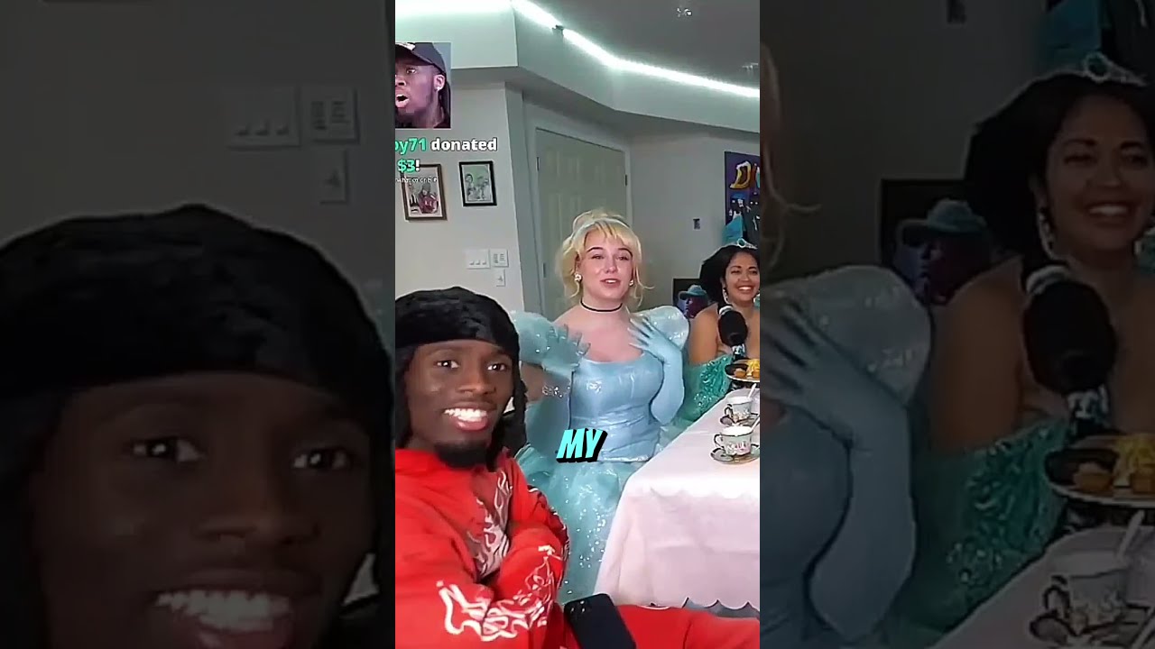 When Kai Cenat S Chat Asked Cinderella The Wildest Question 
