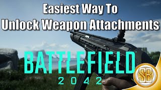 Battlefield 2042 Fastest Way To Unlock Weapon Attachments (#BF2042 Levelling Up Weapons XP)