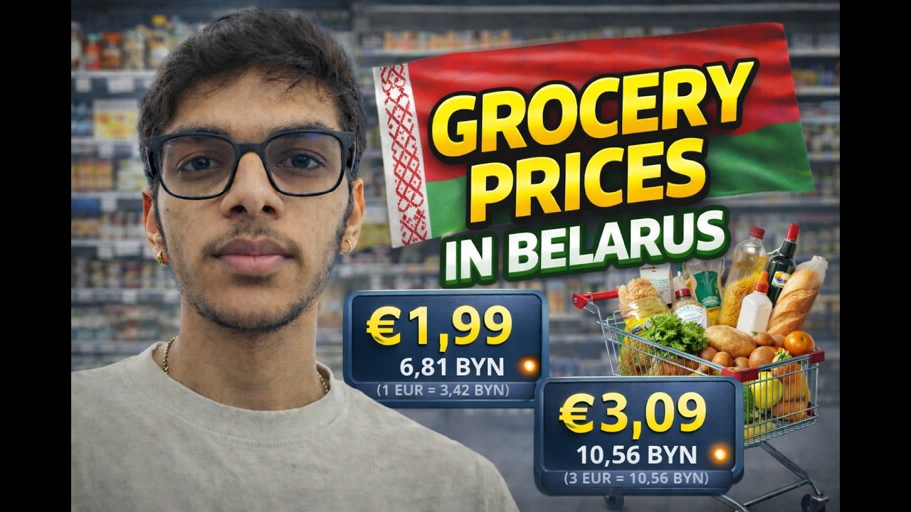 India Se Compare Kiya... Result Ne Hila Diya😲| Grocery in Belarus🛒#abroadgroceryshooping