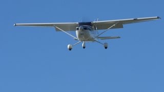 Landing at 8,500 ft Density Altitude - NorCal - C182 Skylane - California Mountain Flying