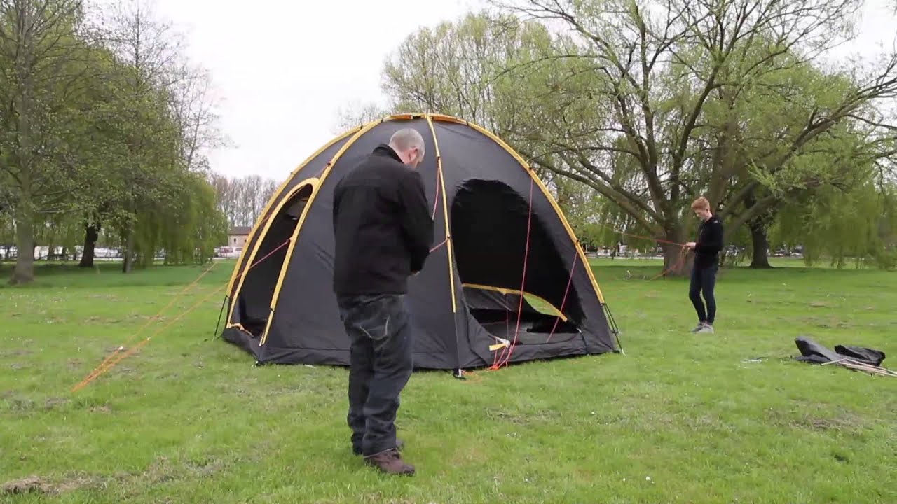 POD Tent Maxi 2014 range - Time Lapse set up