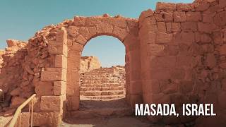 Masada, Israel - Ancient Fortress By The Dead Sea