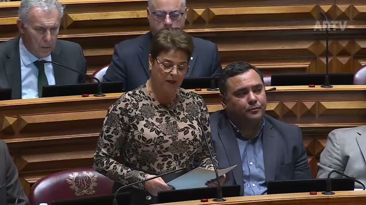 Intervenção de Olga Freire no Plenário