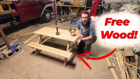 DIY Pallet Picnic Table | Kids Size
