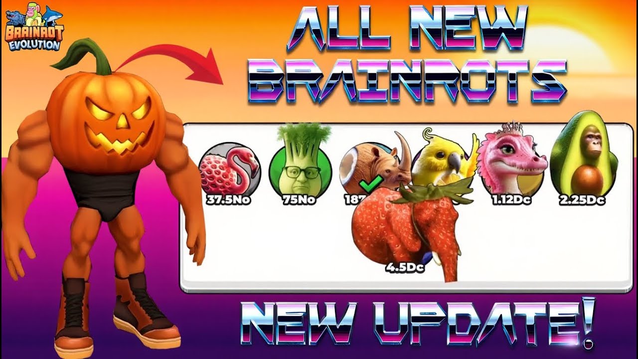 Update event 25! PKIN KIN KIN KIN KUN! NEW SECRET BRAINROT ON BRAINROT EVOLUTION! 
