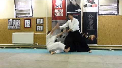 aihanmi katatedori kokyu ho [TUTORIAL] Aikido empty hand basic technique: