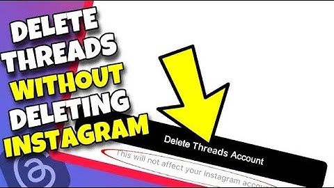 PROOF: How To Delete Threads Account WITHOUT Deleting Instagram
