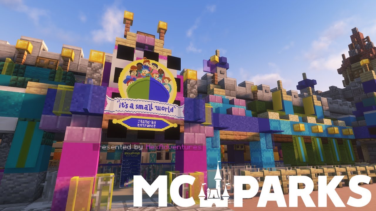 it's a small world (Magic Kingdom) - MCParks - Minecraft