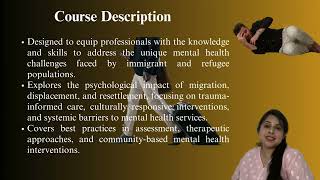 Immigrant and Refugee Mental Health