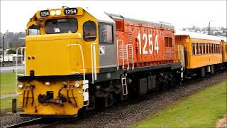 Glenbrook Vinage Railway East West Tour Napier visit July 2022