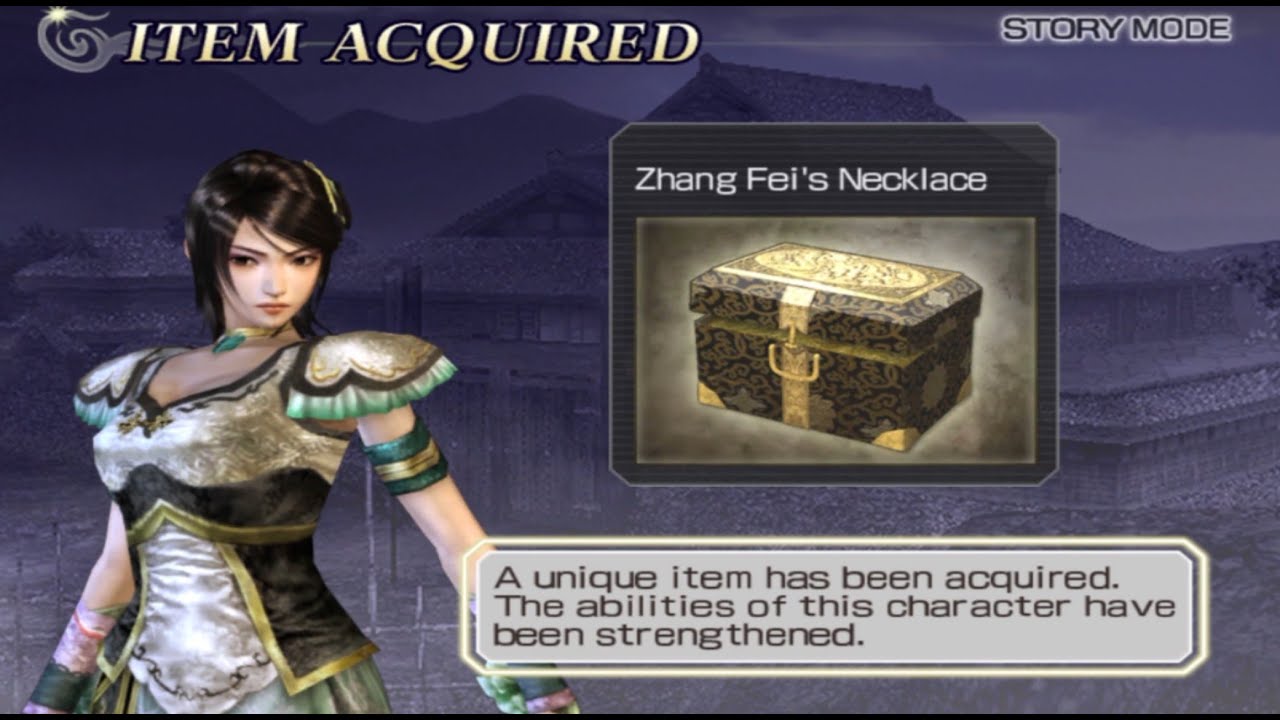 Xing Cai's Personal Item Treasure Mission in Warrior Orochi 無双