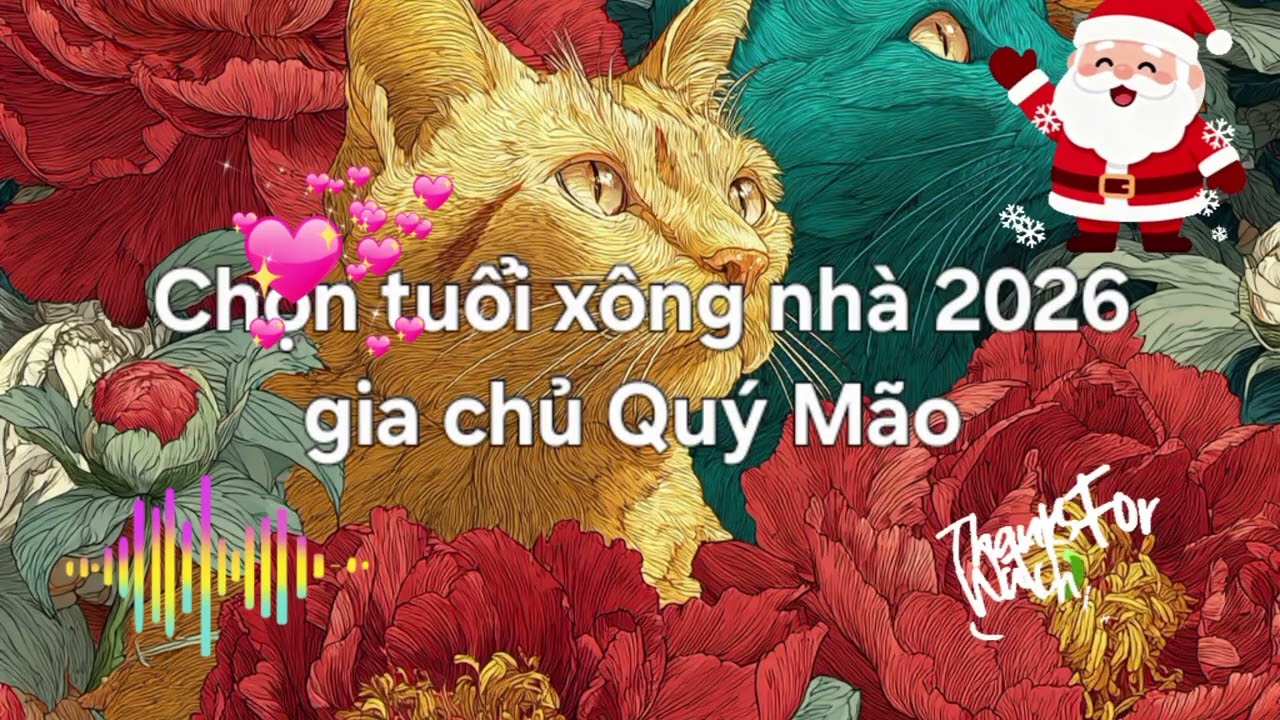 Chọn tuổi xông nhà 2026 gia chủ Quý Mão #tửvi12congiáp #tửvisố #tửvituổimão