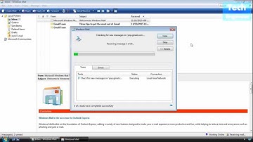 Configure Email in Windows Mail of Windows Vista