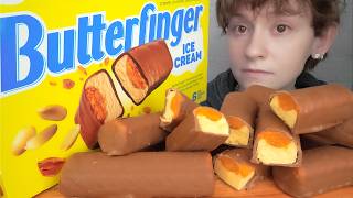 ASMR BUTTERFINGER ICE CREAM CANDY BARS *NEW!* MUKBANG | VNM ASMR 먹방
