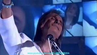 ROBERTO CARLOS - AMOR SEM LIMITE 2000 (Lançamento no Faustão CD homenagem a Maria Rita) - HD chords