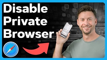 How To Turn Off Private Browsing On iPhone