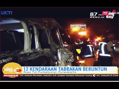 12 Kendaraan Tabrakan Beruntun di Tol Purbaleunyi, 9 Orang Luka-luka - SIP 19/01
