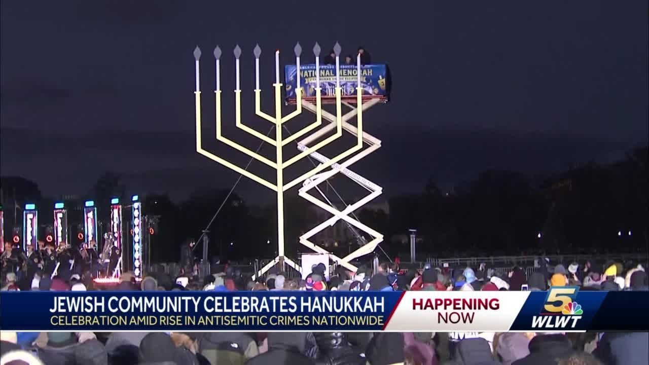 Jewish Community Celebrates Hanukkah