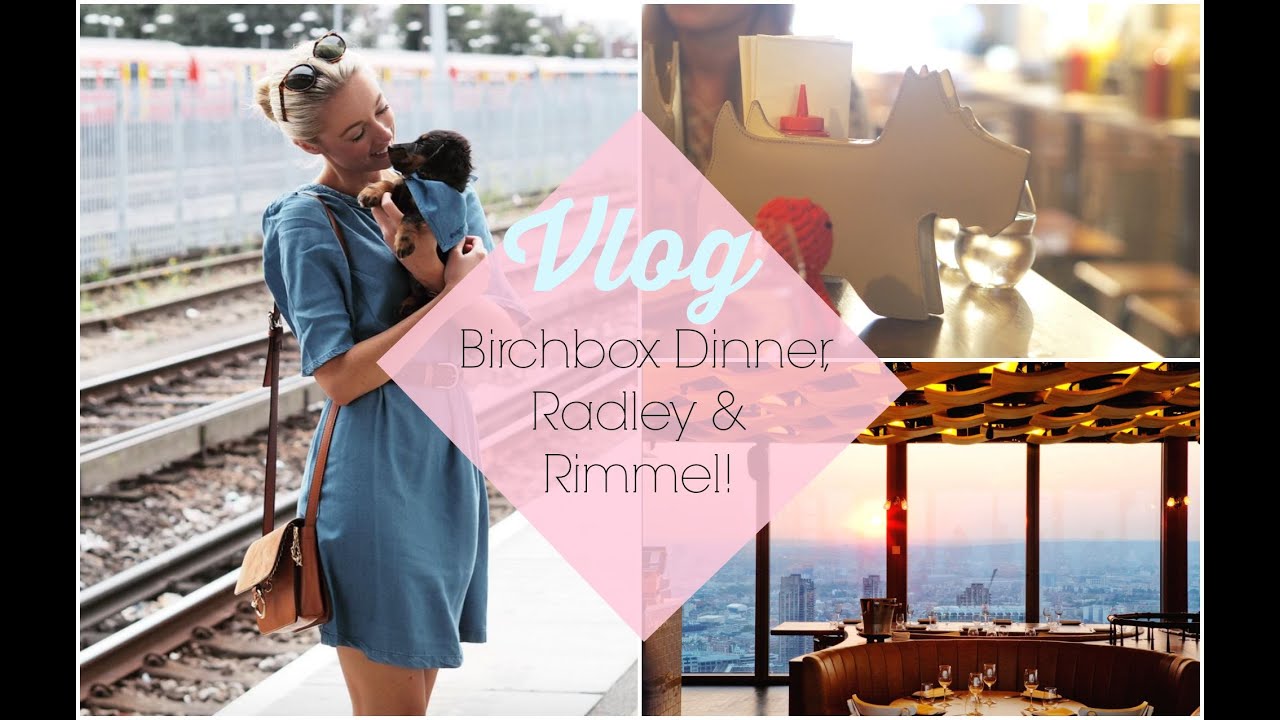 VLOG: Birchbox Dinner at Duck & Waffle, Radley & Rimmel  |  Fashion Mumblr