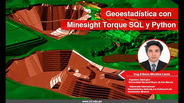 Geoestadística con Minesight Torque, SQL y Python
