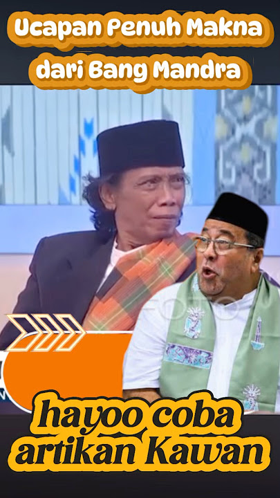 Bang Mandra doesn't know the Deputy Governor of DKI #kdm ##ranokarno #dkijakarta #governor #remix