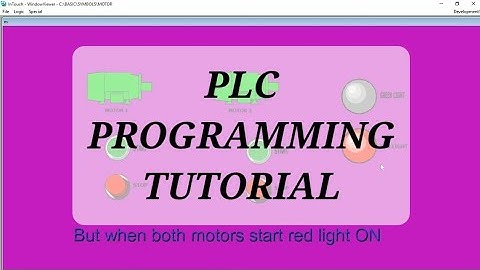 PLC programming tutorial for beginners using Automation Studio software #plc #automation