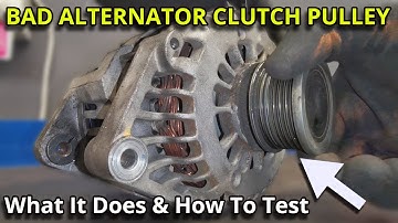 Overrunning Alternator Pulley (OAP) Failure - How To Diagnose & Test - DIY