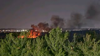 Fords / Edison | FedEx Ground | Multiple Tractor Trailers + Brush On Fire | 04-10-26