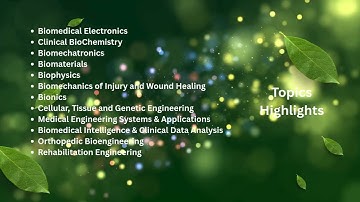 9th International Conference on Biomedical Engineering and Science (BIOEN 2026)