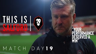 A WILD AND WINDY EVENING ON THE COAST 💨 | THIS IS SALFORD: MATCH DAY 19