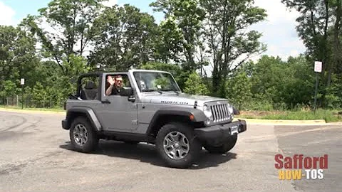 How To Remove/Install The Soft Top on Your Jeep Wrangler | Safford How-TOs