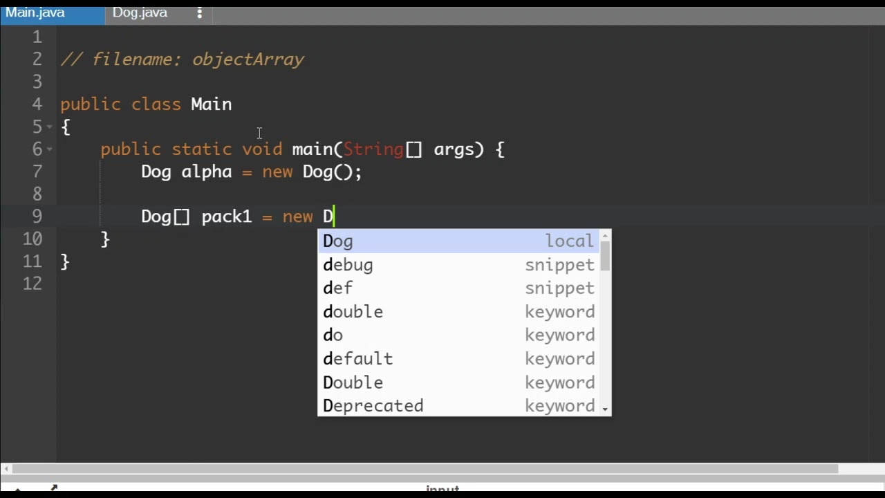 Java Arrays Lesson 08) Arrays of Objects - YouTube
