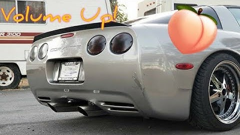C5 Corvette Muffler Delete with Xpipe