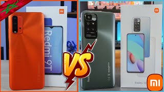 Redmi 9T vs Redmi 10 | مقارنة بين Redmi 9T و Redmi 10  