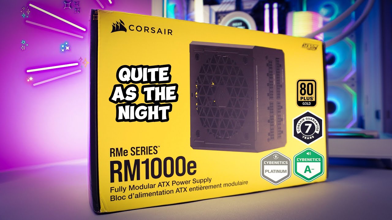 🔕Silent Power: Corsair RM1000e ATX Power Supply⚡ 