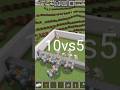 Iron golem vs revengers#minecraft
