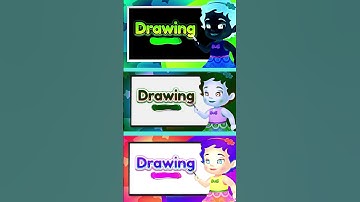 drawing with chuchu intrologo effects and sound variation and gmajor effects#short #introeffects