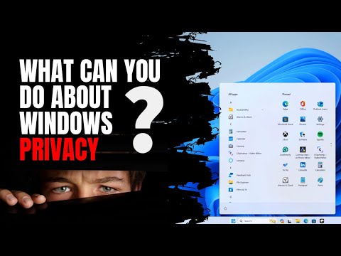 Видео: What Can You Do About Windows Privacy