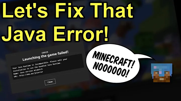 Let's Fix That Minecraft Java Version Error!