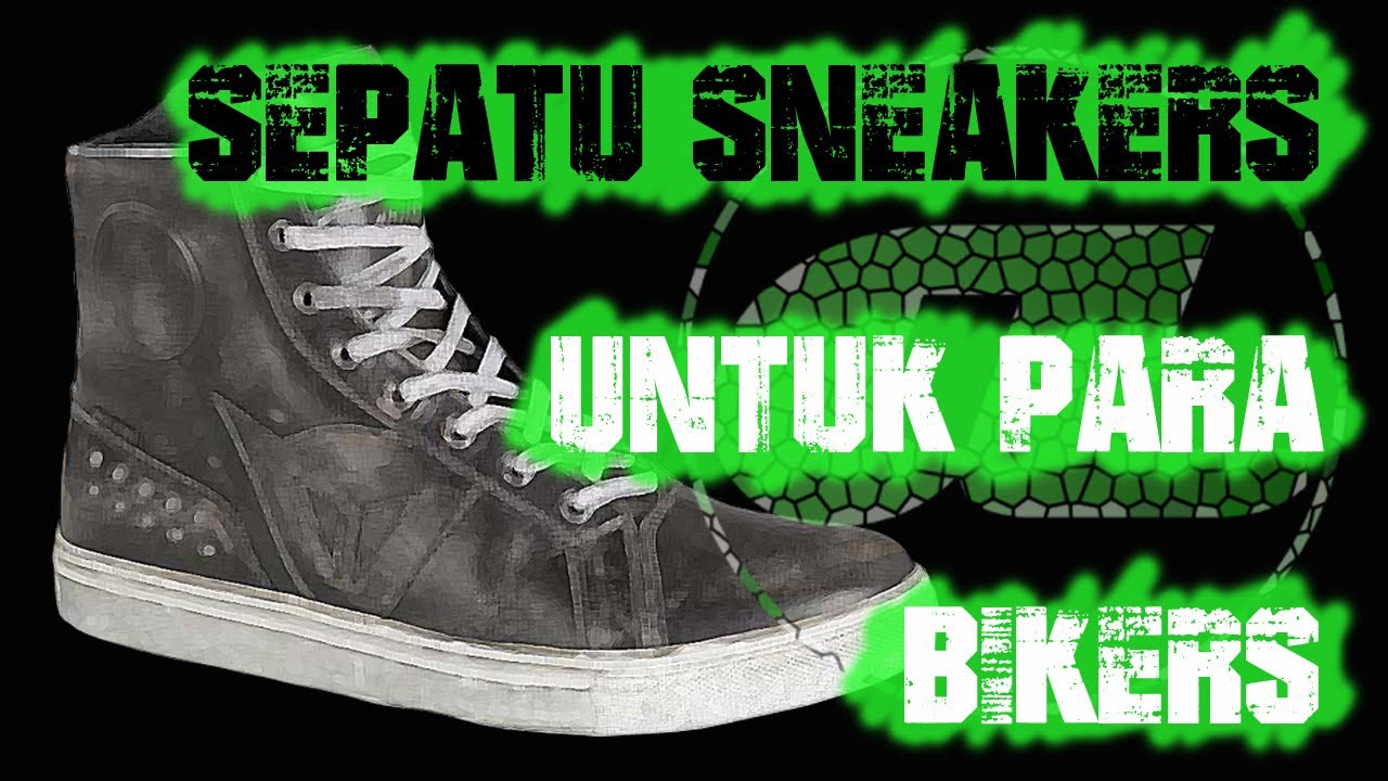 Sepatu Sneakers untuk Para Bikers - YouTube